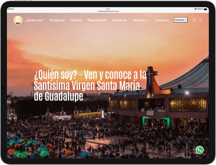 Basílica de Guadalupe - Sitio Conmemorativo